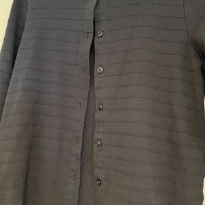 Navy Cotton Cardigan